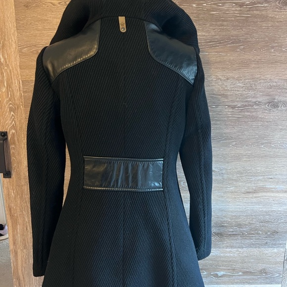 MACKAGE Black wool Sunsk Coat Sz small hood excellent winter jacket - Picture 7 of 16
